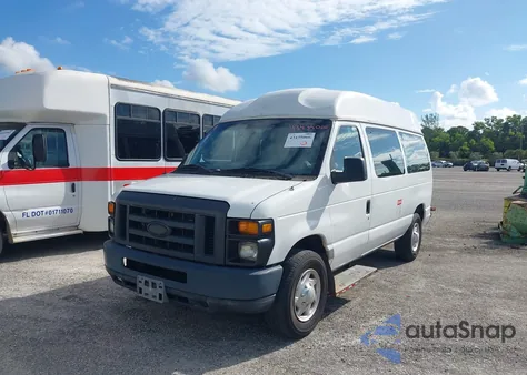 2014 Ford E-250 Commercial z USA, uszkodzony, nr VIN 1FTNE2EW9EDB19424